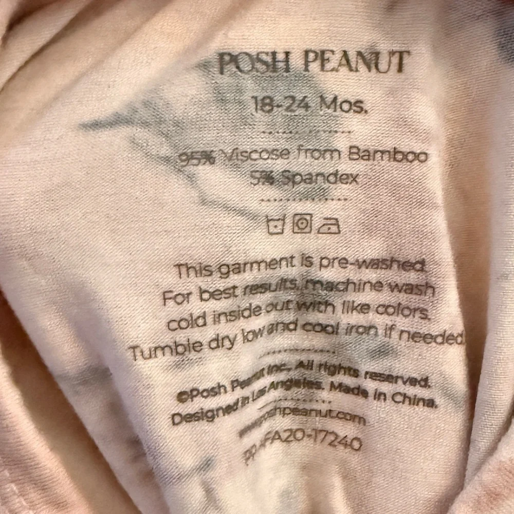 Posh Peanut Floral Romper